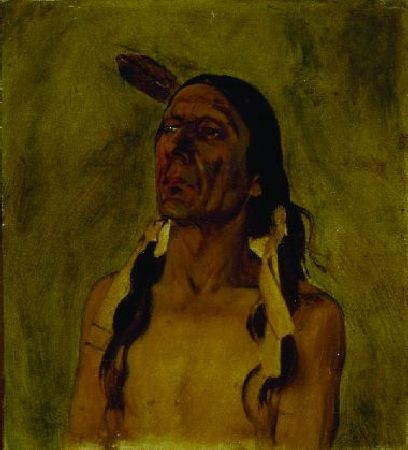 Portrait of a Native American