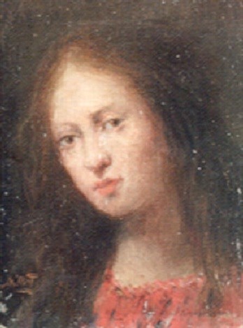 Portrait of a Young Woman,  attributed at auction to FDM