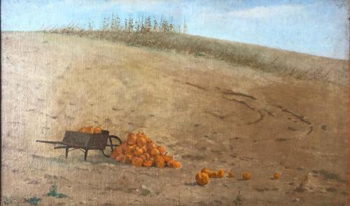 1880, Pumpkins in the Field 