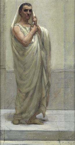 1882, A Roman Patrician, Lawrence Barrett as Cassius