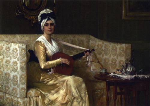1883, Portrait of Mrs. Millet
