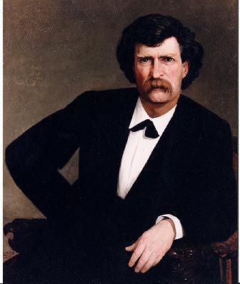 1877, Portrait of Mark Twain